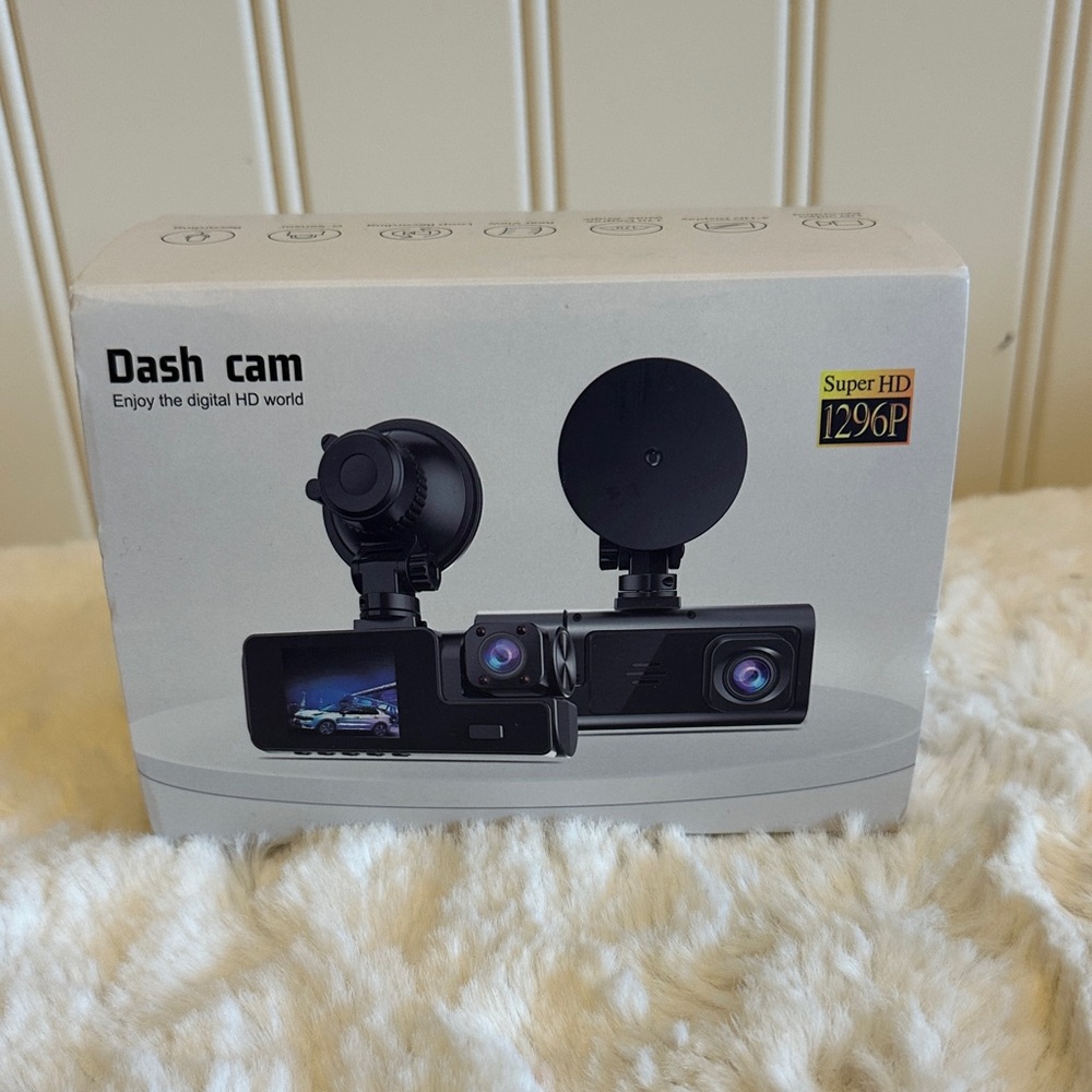 Super HD 1296P Dash Cam - Black